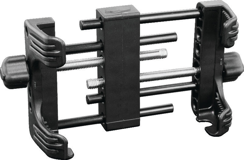 Kuryakyn Tech Connect Device Holder Large 3-5/8 in to 6 in Wide Black