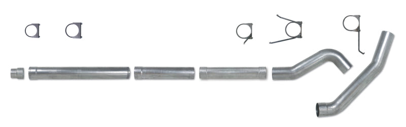 Diamond Eye KIT 5in Catback MFLR RPLCMENT PIPE Single AL: 2004.5-2007.5 DODGE CUMMINS 600