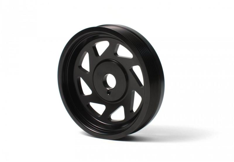 PERRIN 15-18 Subaru WRX / 13-20 BRZ / 14-18 FXT / 13-16 Crosstrek Lightened Crank Pulley - Black