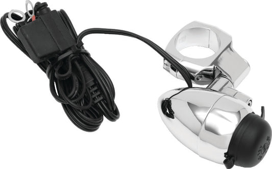 Kuryakyn Electrical Power Point With 1-1/4 inch Bar Mount Chrome