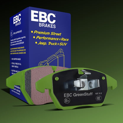 EBC 2017+ Fiat 124 Spider 1.4L Turbo Abarth Greenstuff Front Brake Pads