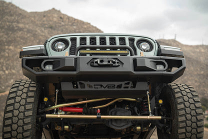 DV8 Offroad 18+ Jeep Wrangler JL / 20+ Jeep Gladiator JT OE Plus Front Bumper