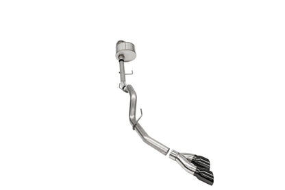Corsa 2021-2025 Ford F-150 Regular Cab/6.5in Bed 5.0L V8 Xtreme Cat-Back Single Side Exit-Black PVD