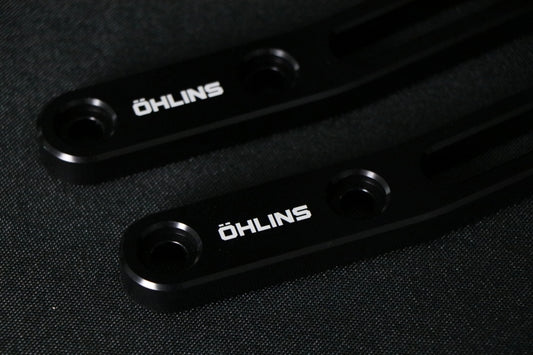 Ohlins 14-26 Harley FL Touring STX 36 Twin Blackline 13in Blk Reservoir Shocks Min 250lb-Max 575lb