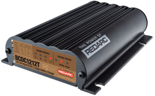 REDARC DC/DC 3-Stage Vehicle to Trailer Battery Charger - 12A