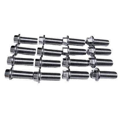 Kooks Ford 5.0L 4V Coyote Engine Header Bolt Kit (Fine Thread) QTY. 16 - 1.25 x 25mm Bolts