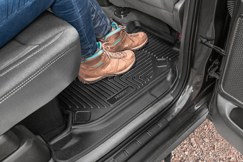Husky Liners 18-25 Volvo XC60X-Act Contour Black Floor Liners (2nd Seat)