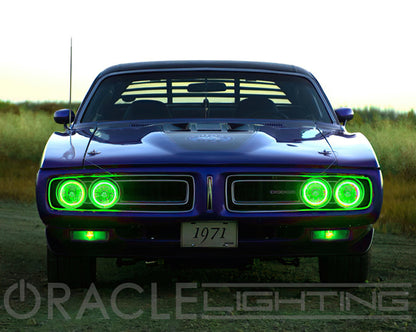 Oracle Pre-Installed Lights 5.75 IN. Sealed Beam - ColorSHIFT Halo