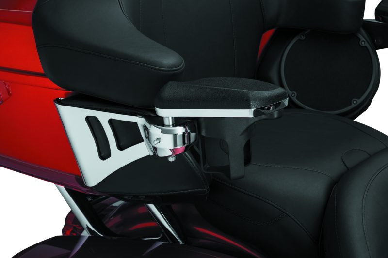 Kuryakyn Passenger Armrests 14-23 Touring and Tri Glide Chrome