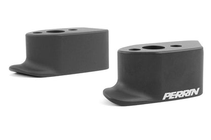 PERRIN 17-20 Subaru BRZ Wing Riser Kit - Black (Will Not Work With 86/GR86)