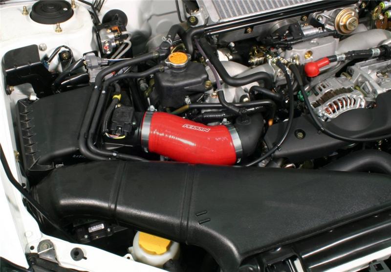 PERRIN 02-07 Subaru WRX/STi AFTA-MAF Intake Tube Air-Box to Inlet Hose - Red