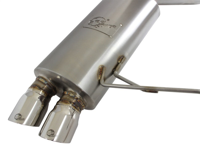 aFe MACH Force Exhaust Cat-Back SS-304 w/ Polished Tips 07-13 BMW 328i (E92/93) L6 3.0L Non-Turbo
