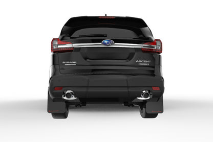 Rally Armor 18-25 Subaru Ascent Black UR Mud Flap w/Grey Logo