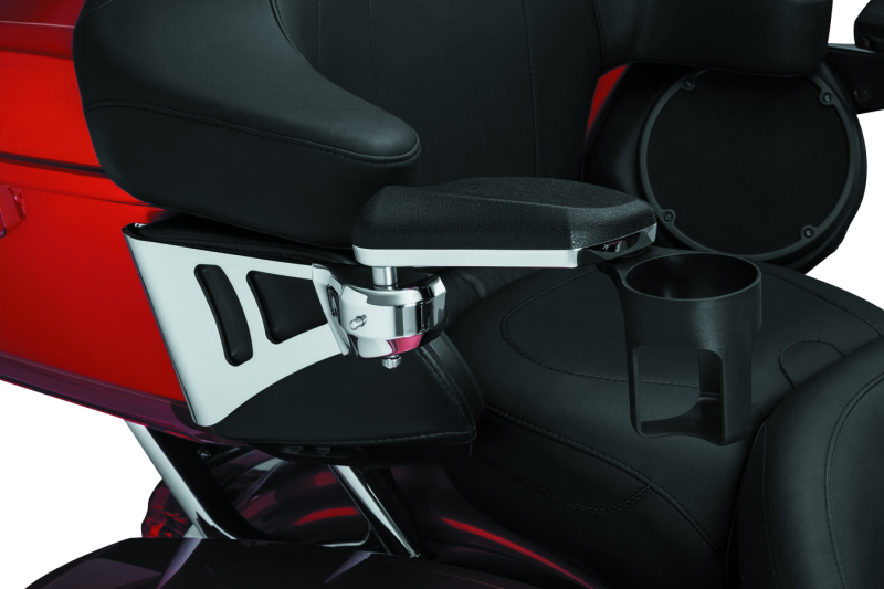 Kuryakyn Passenger Armrests 14-23 Touring and Tri Glide Chrome