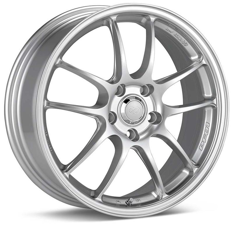 Enkei PF01A 18x9.5 5x114.3 45mm Offset Silver Wheel (for Ford Mustang)
