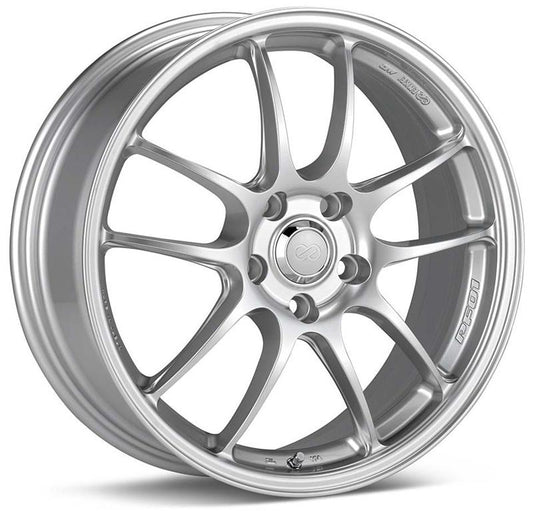 Enkei PF01A 18x9.5 5x114.3 45mm Offset Silver Wheel (for Ford Mustang)