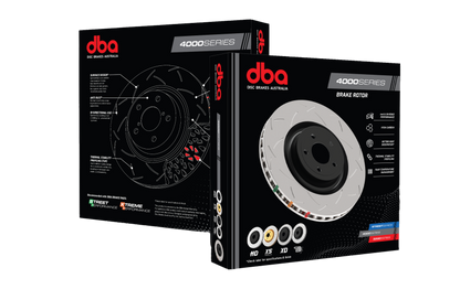 DBA 2023+ Toyota Corolla GR Rear 4000 Series Standard Rotor