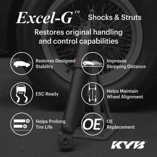 KYB Shocks & Struts Excel-G Rear FORD Focus ST 2013-16