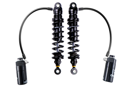 Ohlins 14-26 Harley FL Touring STX 36 Twin Blackline 13in Blk Reservoir Shocks 150lb - Max 500lb