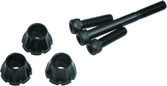 Kuryakyn Windshield Screws 14-Up FL Touring Models Black