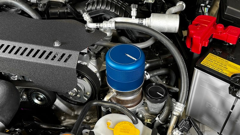 PERRIN 15-25 Subaru WRX & 13-25 BRZ/FR-S/86/GR86 Oil Filter Cover - Blue