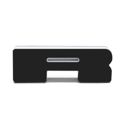 ORACLE Lighting Universal Illuminated LED Letter Badges - Matte Blk Surface Finish - R