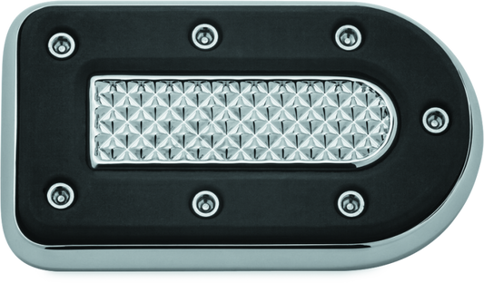 Kuryakyn Heavy Industry Brake Pedal Pad FX Models Chrome