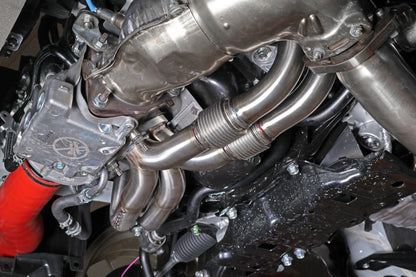 PERRIN 22-25 Subaru WRX / 20-25 OBXT & LXT / 19-25 Ascent Equal Length Header - Brushed SS