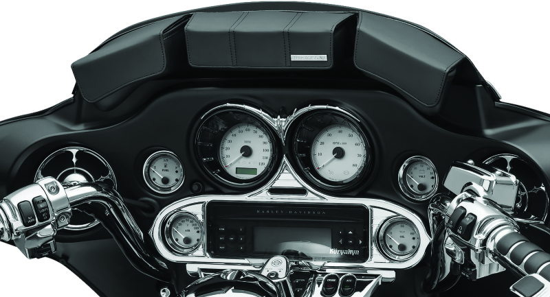 Kuryakyn Batwing Fairing Pouch Bag 96-13 Black