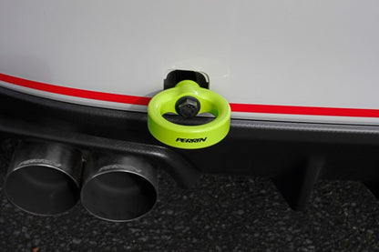PERRIN 15-21 Subaru WRX/STI Tow Hook Kit (Rear) - Neon Yellow