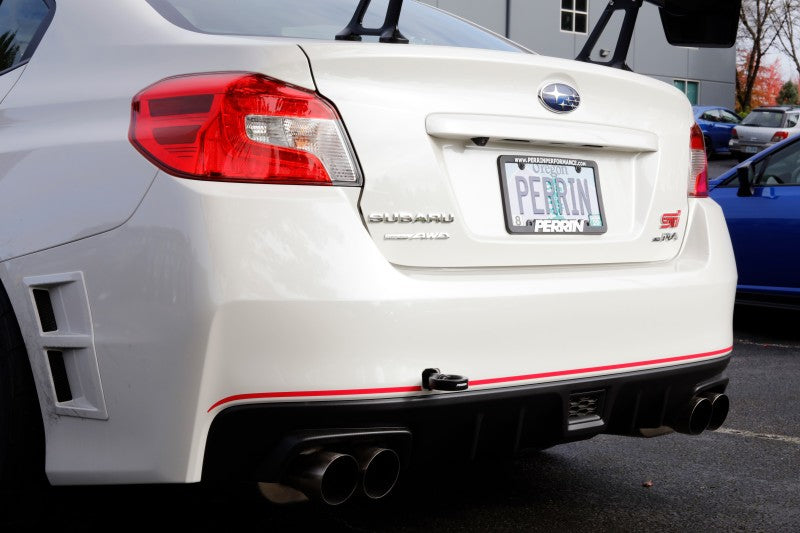 PERRIN 15-21 Subaru WRX/STI Tow Hook Kit (Rear) - Black