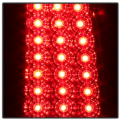 xTune Chevy Silverado 1500/2500/3500 99-02 LED Tail Lights Red Clear ALT-ON-CS99-LED-RC