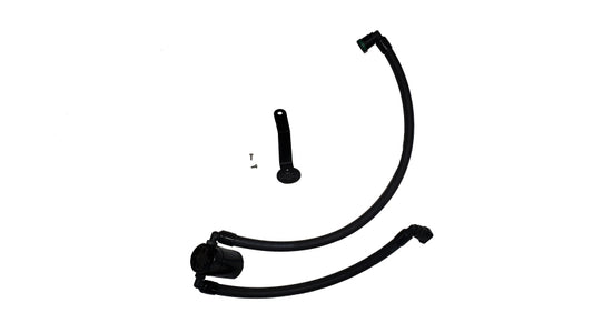 J&L 2024-2025 Ford Mustang 5.0L Oil Separator 3.0 PCV Side - Black Anodized