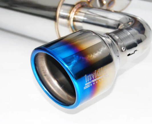Invidia 15-18 Ford Focus RS N1 w/Valve Rolled Titanium Tip Cat-Back Exhaust
