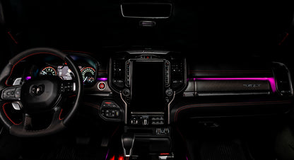 Oracle 19-22 Ram Fiber Optic LED Interior Ambient Dash Kit - (3PCS) -