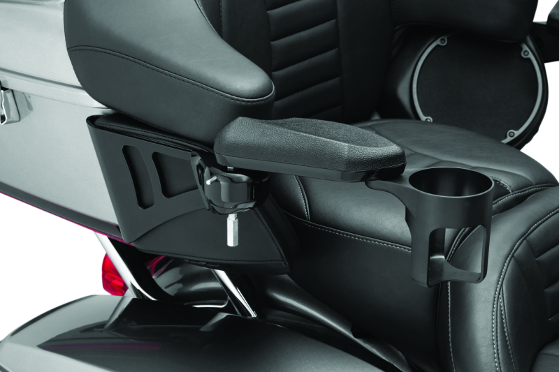 Kuryakyn Passenger Armrests 14-23 Touring &amp; Tri Glide Black