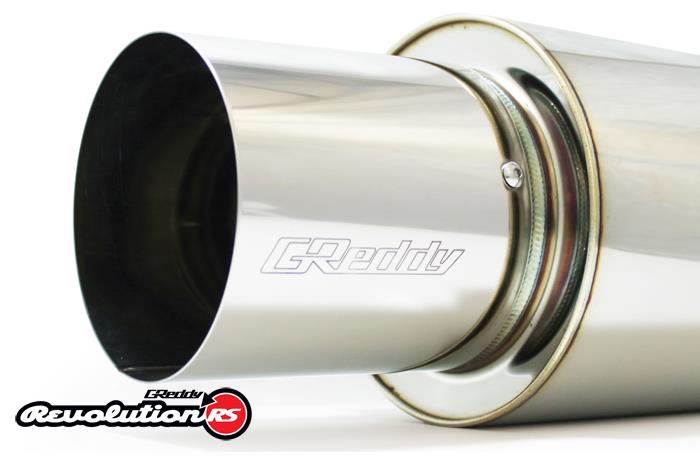 GReddy Universal 3in 3-Bolt Tip Revolution RS Muffler