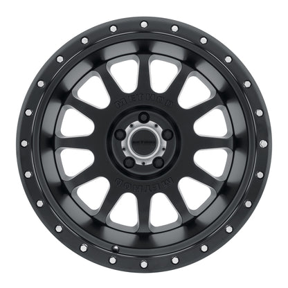Method MR605 NV 20x10 -24mm Offset 5x5 71.5mm CB Matte Black Wheel