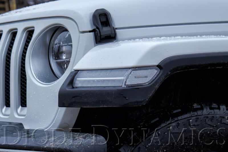 Diode Dynamics 18-21 Jeep JL Wrangler/Gladiator Sidemarkers Clear (set)