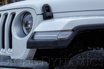 Diode Dynamics 18-21 Jeep JL Wrangler/Gladiator Sidemarkers Clear (set)