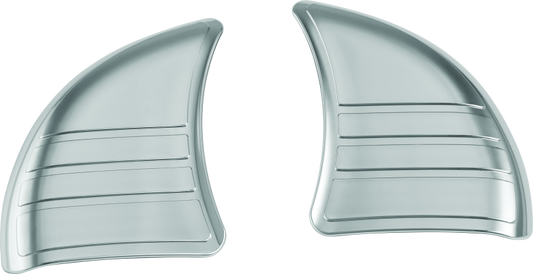 Kuryakyn Tri-Line Inner Fairing Cover Plates Chrome