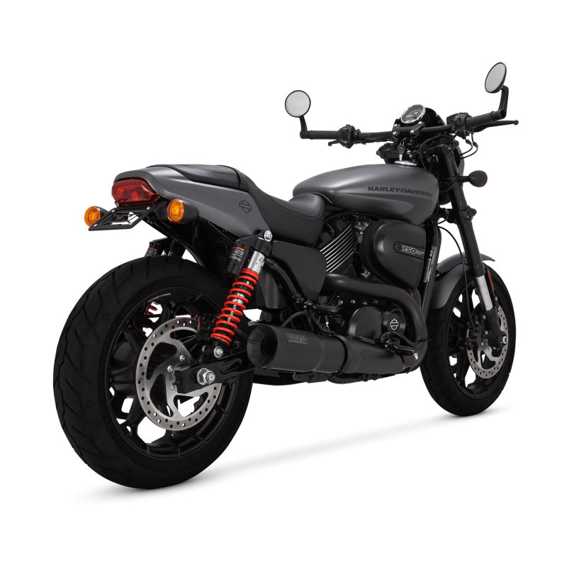 Vance & Hines Harley-Davidson 17-20 Street Rod Hi-Output Slip-On Black Slip-On Exhaust