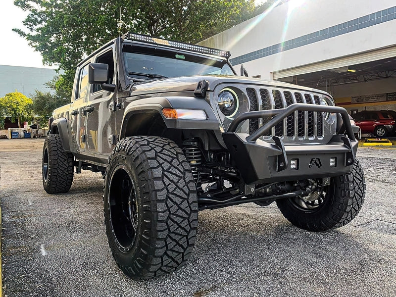 Oracle Oculus Bi-LED Projector Headlights for Jeep JL/Gladiator JT - Matte Blk - 5500K