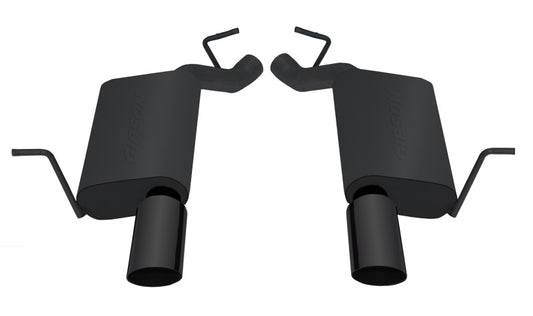 Gibson 11+ Dodge Durango R/T 5.7L Black Ceramic SS Axle-Back Exhaust