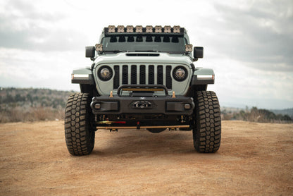 DV8 Offroad 18+ Jeep Wrangler JL / 20+ Jeep Gladiator JT OE Plus Front Bumper