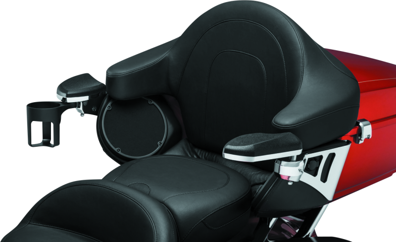 Kuryakyn Passenger Armrests 14-23 Touring and Tri Glide Chrome