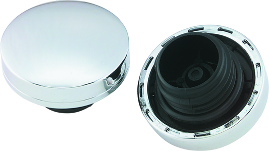 Bikers Choice 82-E96 Non-Vented High Top Gas Cap Left Side Fat Bob Screw In Type