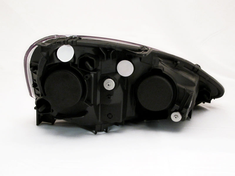 ANZO 2002-2004 Acura RSX Crystal Headlights Black