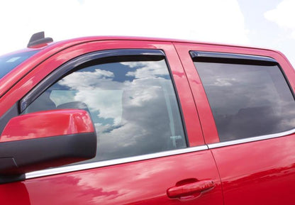 AVS 03-08 Toyota Corolla Ventvisor In-Channel Front & Rear Window Deflectors 4pc - Smoke