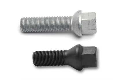 H&R Wheel Bolts 14 X 1.5 / Length 37mm / VW / Audi Ball / Head 17mm - Black - Set of 10